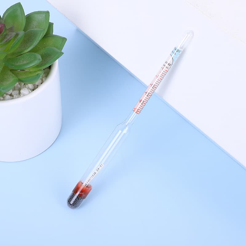 Supply Wine Thermometer Alcohol Meter Temperature Hydrometer Home Use Thermometer