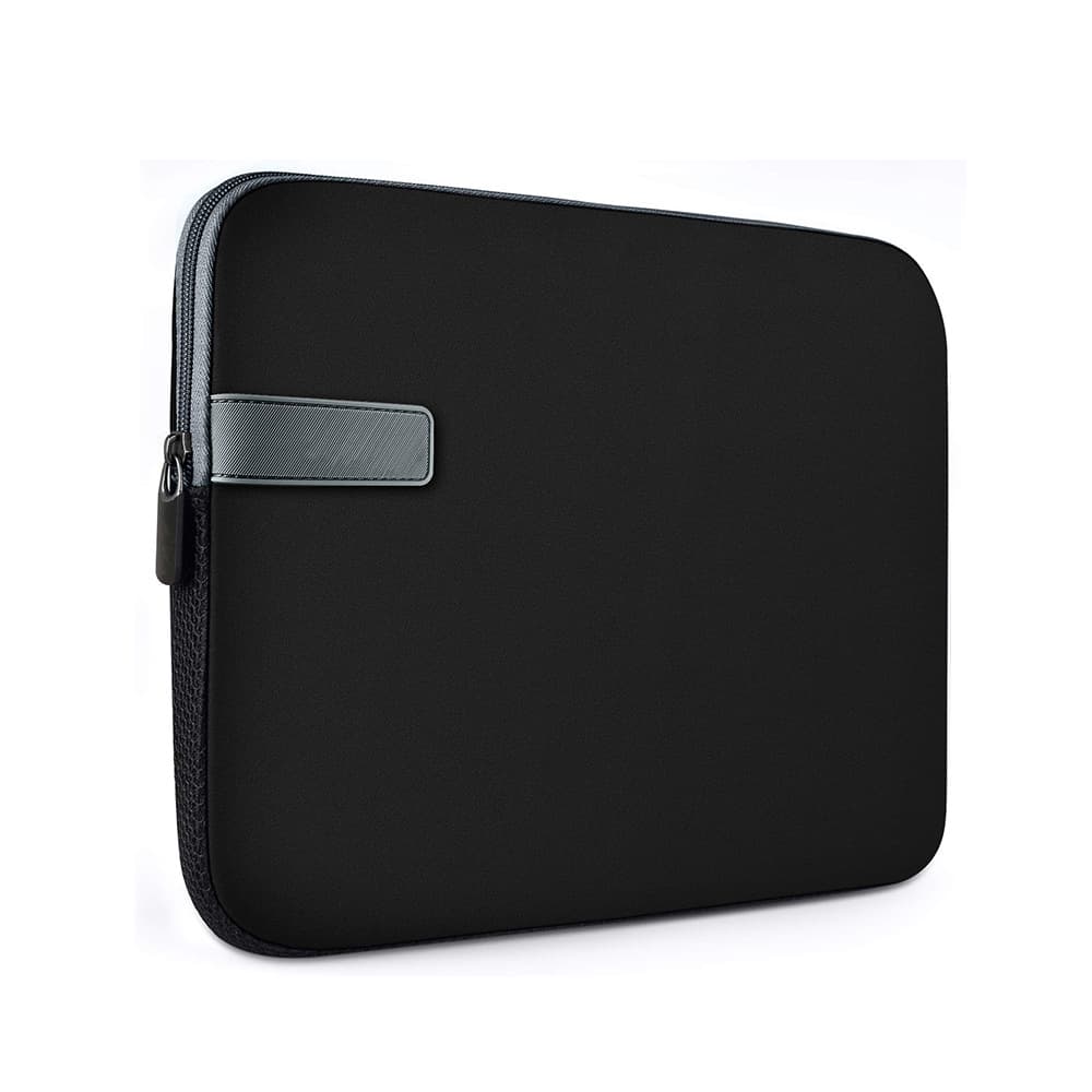 Neodymium laptop sleeve for Apple and Dell laptops, suitable for 13-inch, 14-inch, and 15.6-inch models.