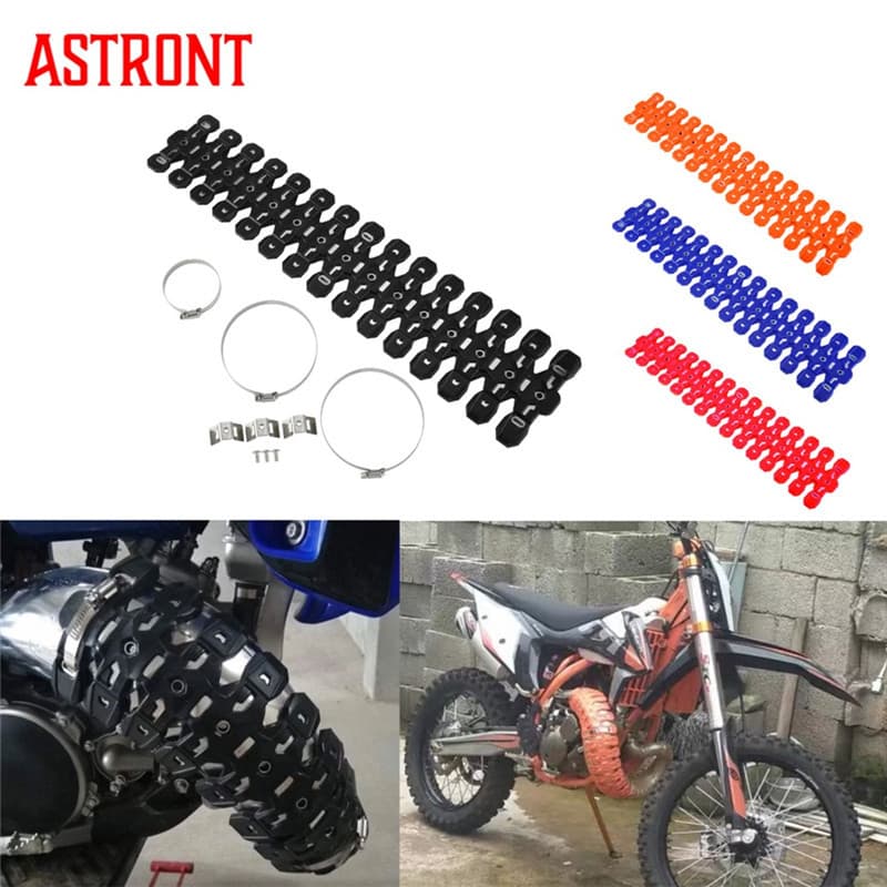 Dirt Bike Accessories KTM Husqvarna Hengjian Two-Stroke Exhaust Pipe Silicone Protective Cover Heat Insulation
