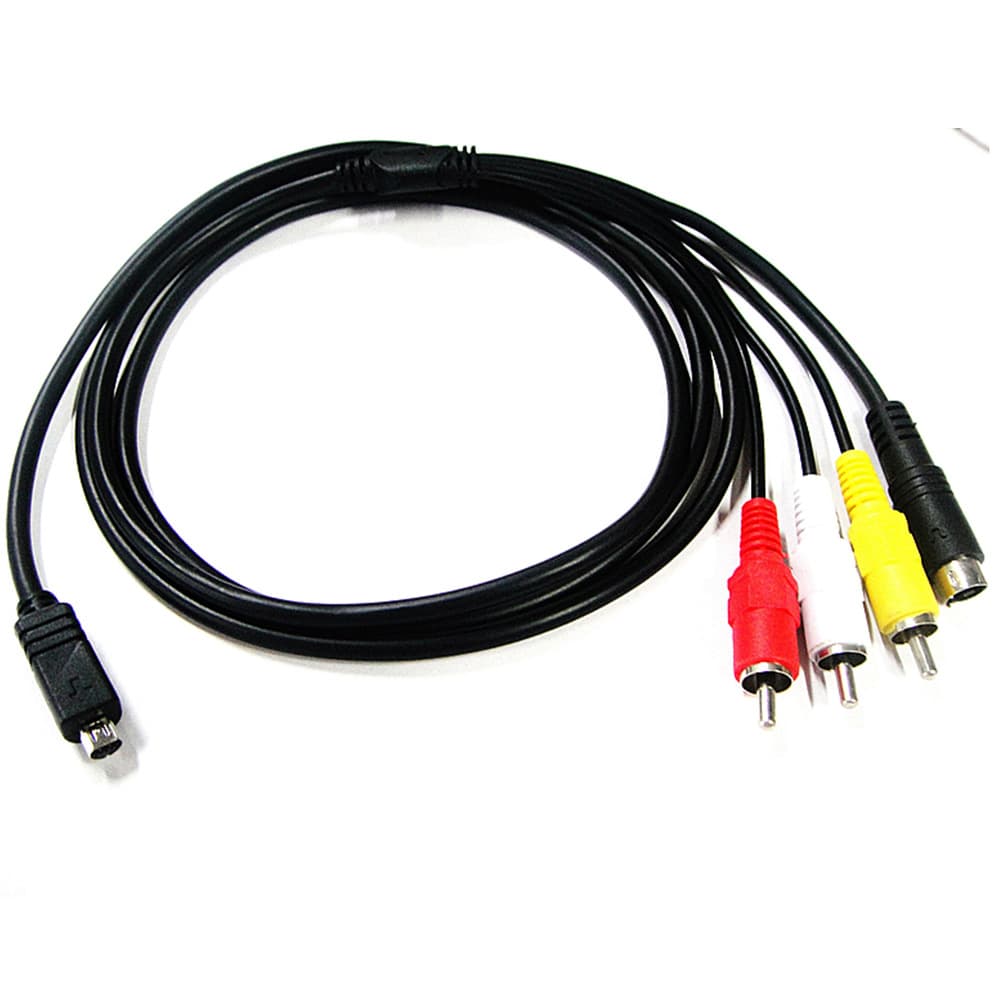 AV Video Cable VMC-15FS for Sony Camera HDR-HC5E DCR-HC96E Digital Camcorder
