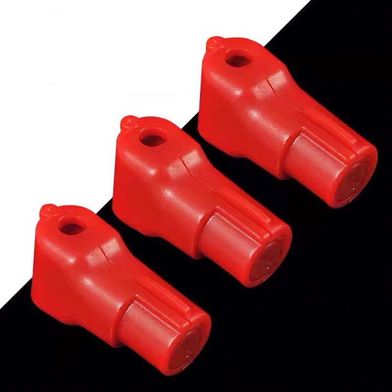 Stoplock mobile accessory anti-theft small red locks, hook locks for mall digital stores, and supermarket shelf hook locks.