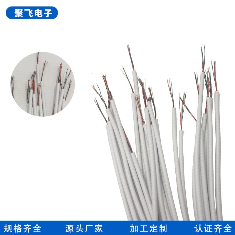 Headphone cable processing and customization, multi-core enameled wire customization, audio cable PVC electronic wire processing and wholesale.