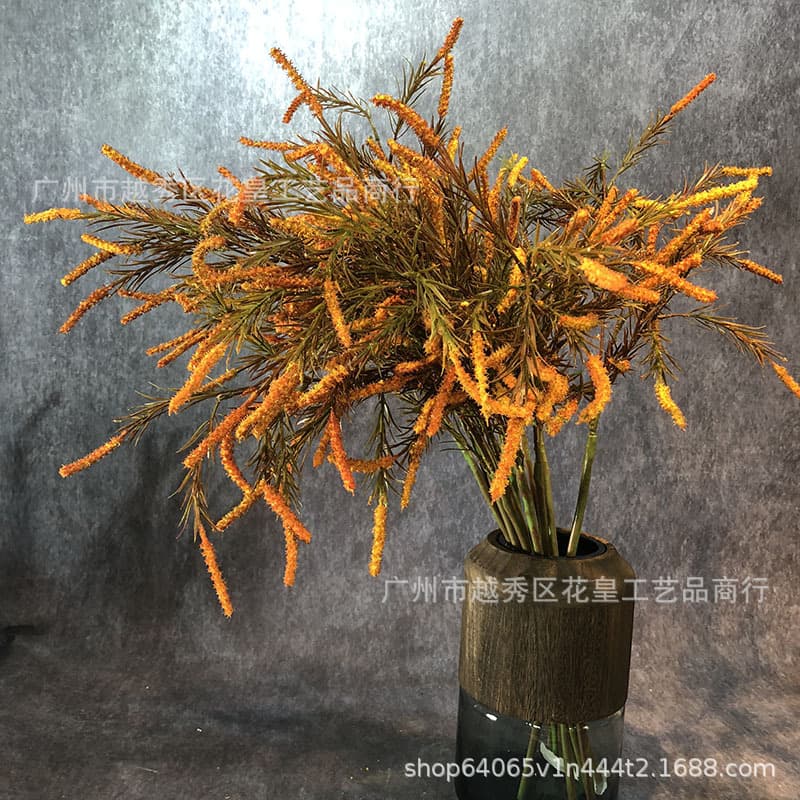 Simulation Sage Nordic Home Decoration Simulation Plastic Fake Flower Wholesale Wedding Decoration Simulation Autumn Sage