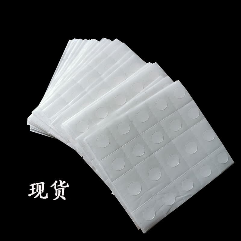 Wholesale Wedding Supplies Decoration Children's Festival Celebration Balloon Dot Stickers Transparent High-Adhesive No-Residue Removable Double-Sided Adhesive