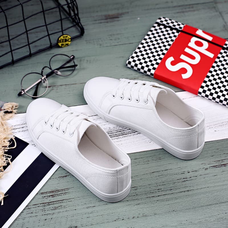 Artistic Low-Top Versatile White Canvas Shoes Women's Summer Korean Style 2024 New Arrival Beijing Cloth Shoes Single Shoes