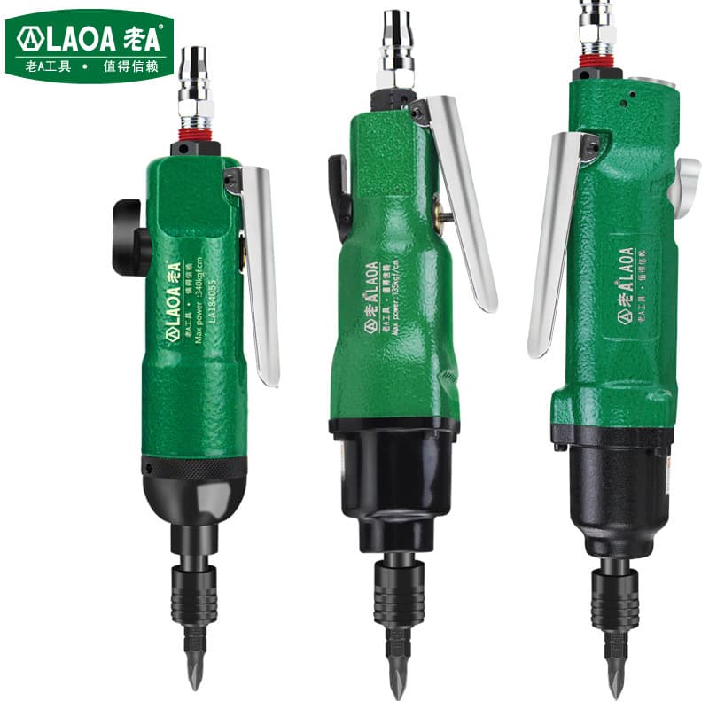 Old A Taiwan Made Air Screwdriver Pneumatic Screwdriver 5H 8H 9H Pneumatic Air Tool Strong Pneumatic Driver