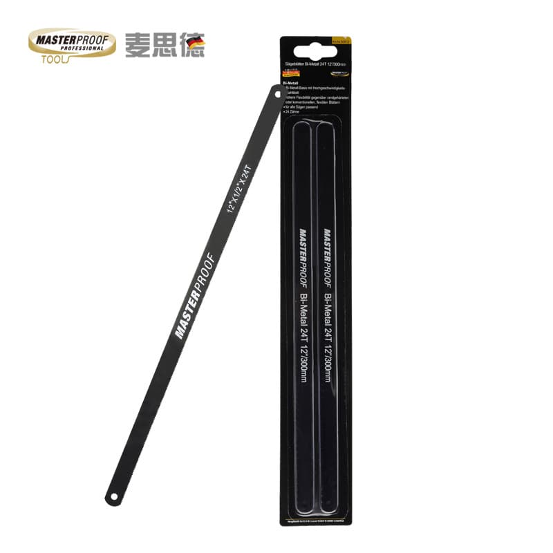 German imported alloy steel bimetal saw blades for bow frames, known for strong wear resistance.