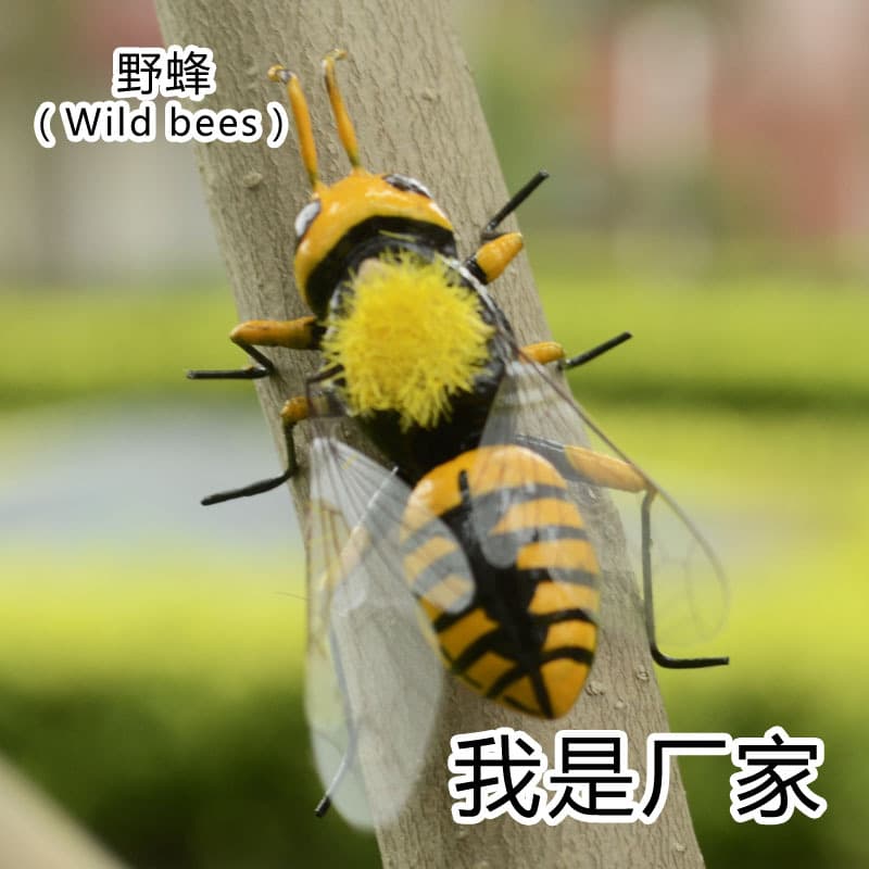 High-Simulation Insects, Bumblebees, Garden Miniature Landscape Decor, Teaching Models, Fridge Magnets, Factory Direct