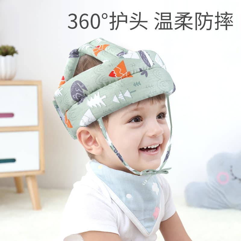 Baby Head Protection Pillow Anti-fall Gadget Head Guard Pad Summer Anti-bump Head Learning to Walk Infant All-season Walking Hat