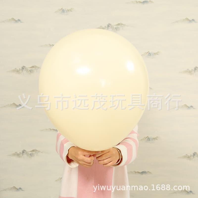 Fengche brand vintage ivory white balloons for birthday party wedding decoration wedding scene decor baby first birthday banquet