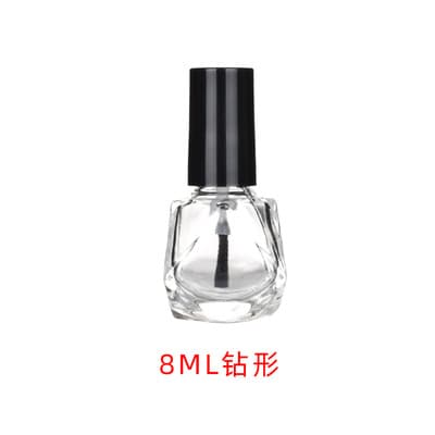 15ML Nail Polish Bottle 10ML Refill Bottle 5ML Glass Brush Bottle 3ML Empty Nail Polish Bottle for Mixing Small Bottle