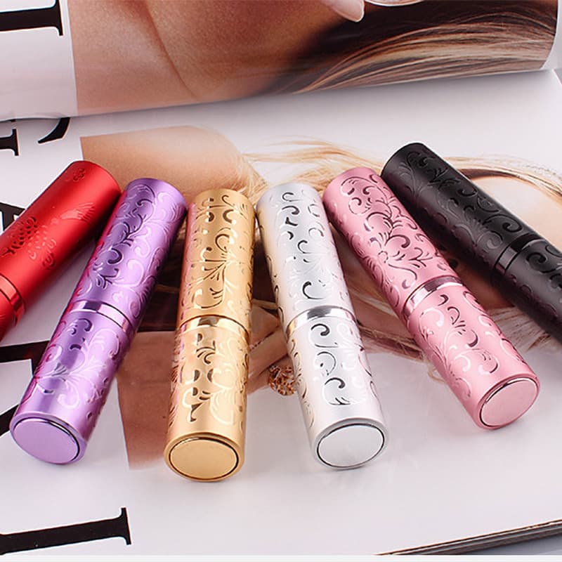 Portable perfume bottle glass cosmetics refill bottle sample bottle travel lotion 10ml travel size