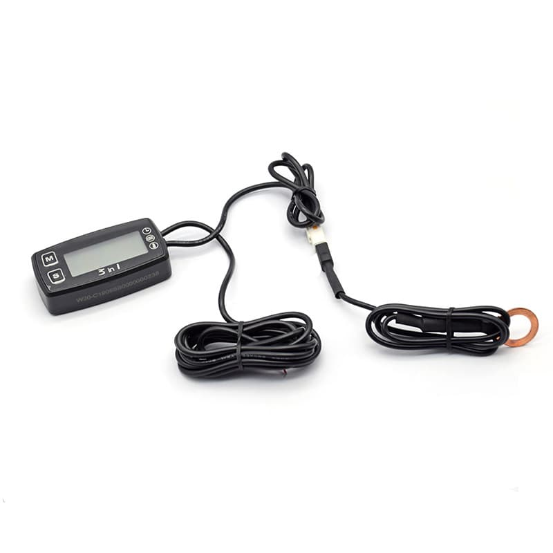Voltage Temperature Timer Three-in-One Meter