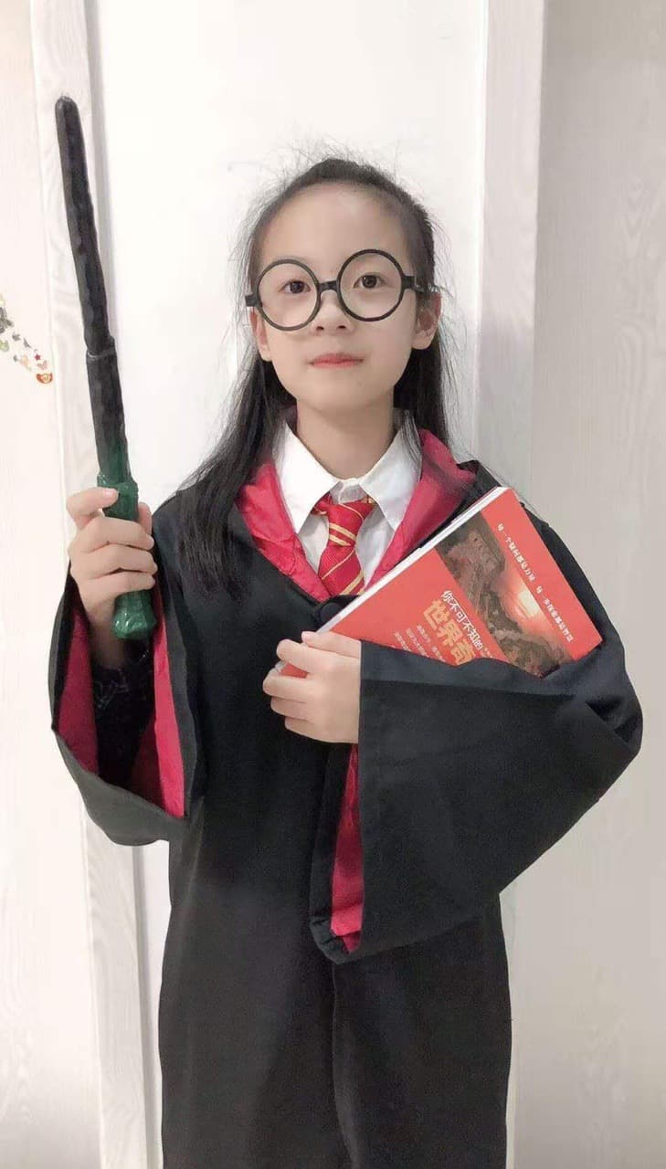 Harry Potter House Robe Cosplay Costume for Kids and Adults, Halloween Wizard Cape