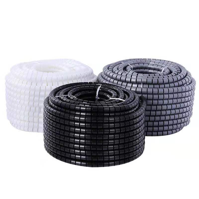 Wholesale Open-Type Wire Wrap Cable Organizer Computer Cable Management Sleeve Spiral Wrap Tube Anti-Bite Wire Cover