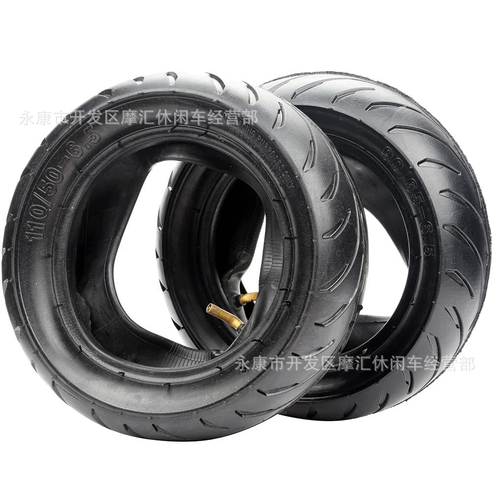 Mini motorcycle accessories 49CC small sports car front 90/65-6.5 rear 110/50-6.5 inner and outer tube tires