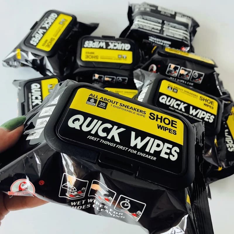 White Shoe Cleaning Wipes, Sports and Leather Shoe Disposable Wipe, Cross-Border Hot-Selling 30-Piece Magic Tool by Biaoqi