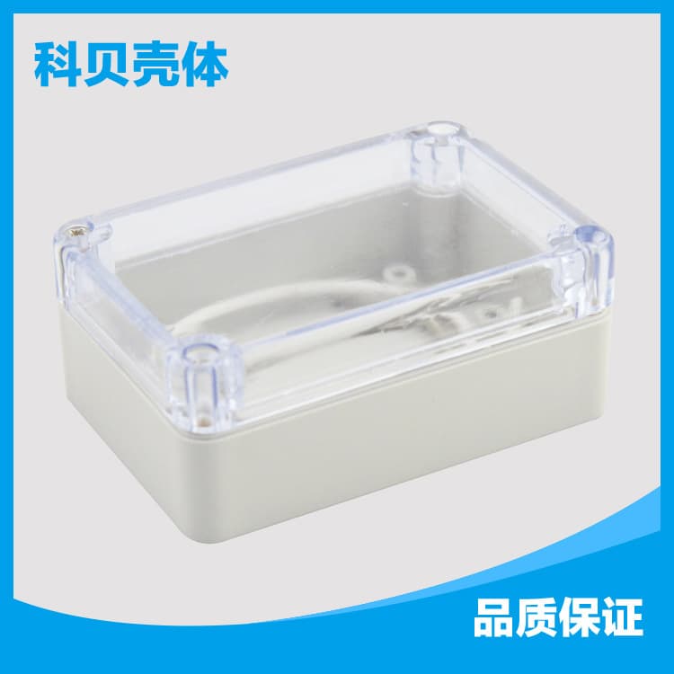 Transparent Outdoor Alarmer Waterproof Box Security Module Enclosure Professional Factory F19-1T ABS Cover as Base
