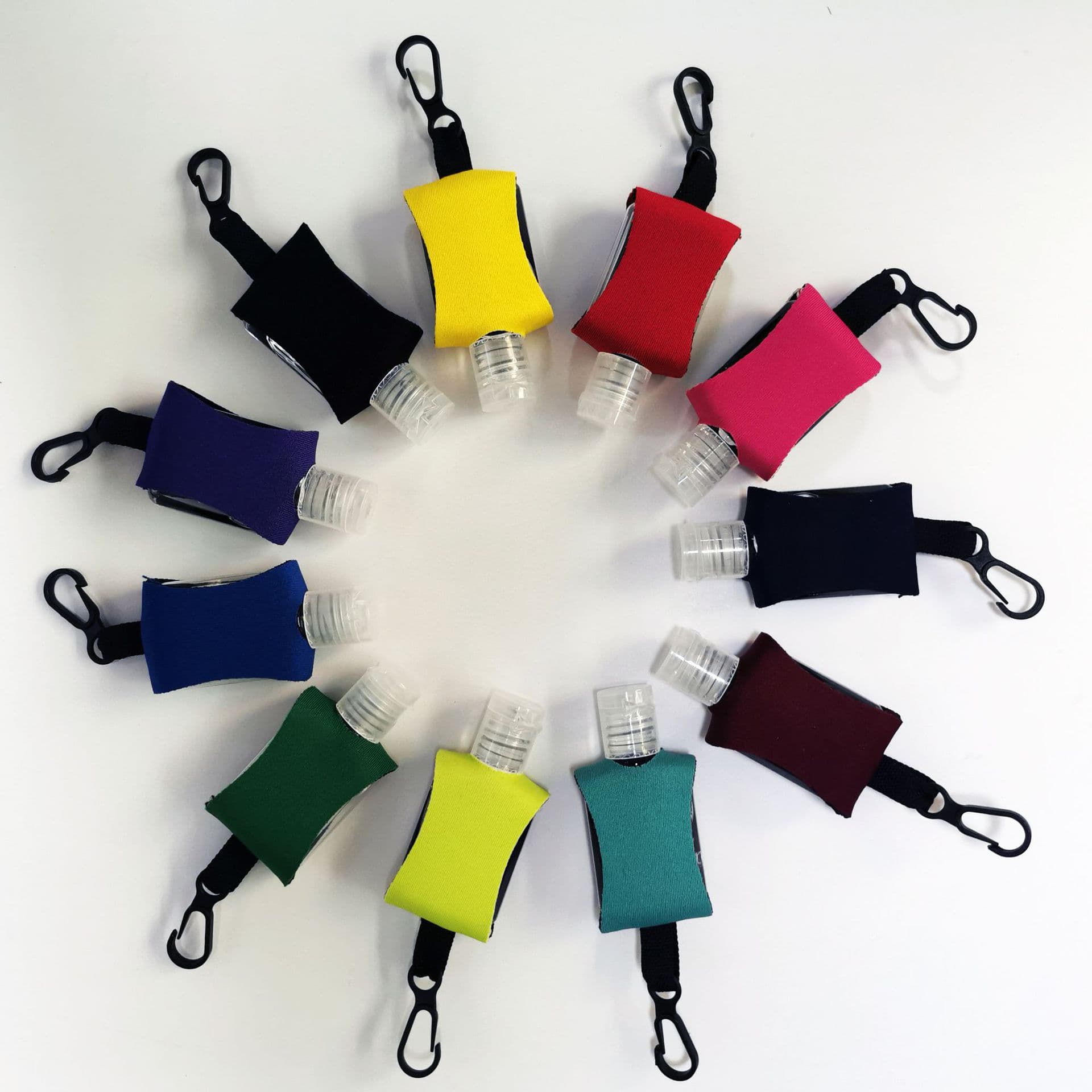 Neoprene Hand Sanitizer Bottle Holder Portable Travel Bottle Holder Neoprene Perfume Bottle Sleeve