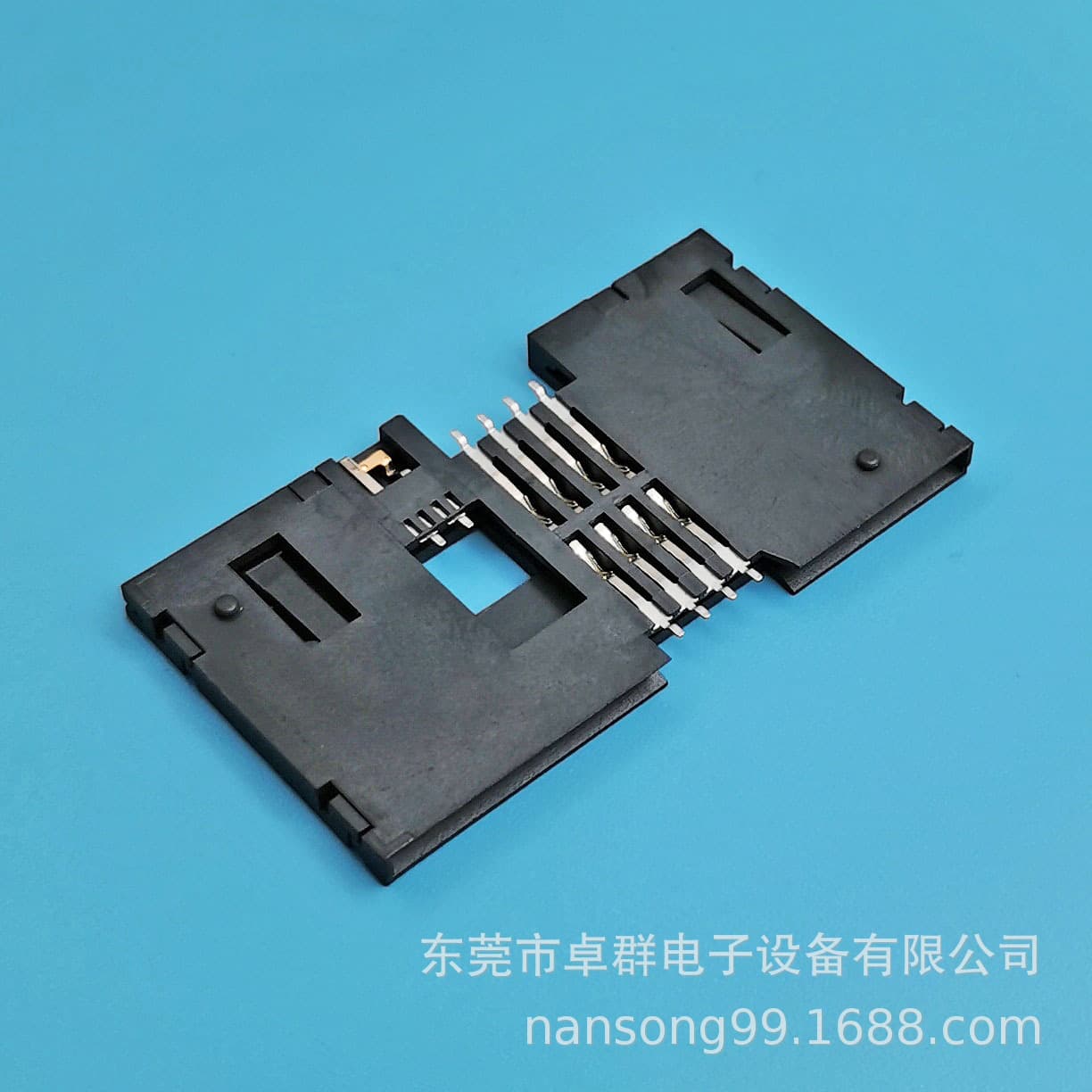 Factory Direct Set-top Box IC Card Socket, I-shaped Socket, SMD Type, Utility Meter Card Socket