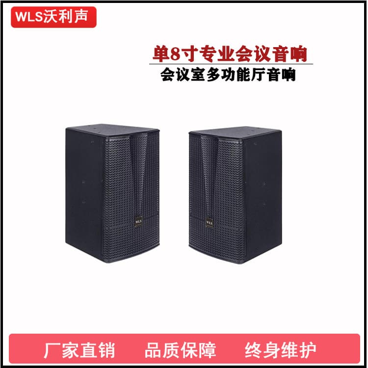 8-inch Conference Speaker, Multi-functional for Meeting Rooms, Banquet Halls, Bars, KTV, High Power, Factory Direct