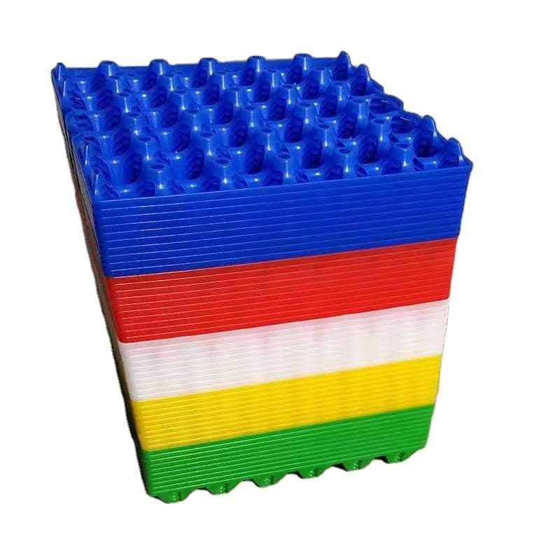 Plastic 30-Egg Tray, Full Specifications, Colored Plastic Egg Tray, Incubation Tray, Bulk Orders Welcome