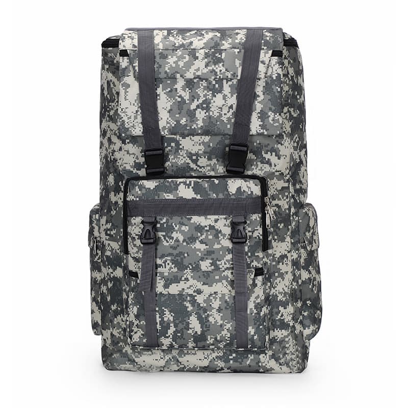 Outdoor backpack 120L large capacity waterproof camouflage mountaineering bag casual travel hiking luggage backpack