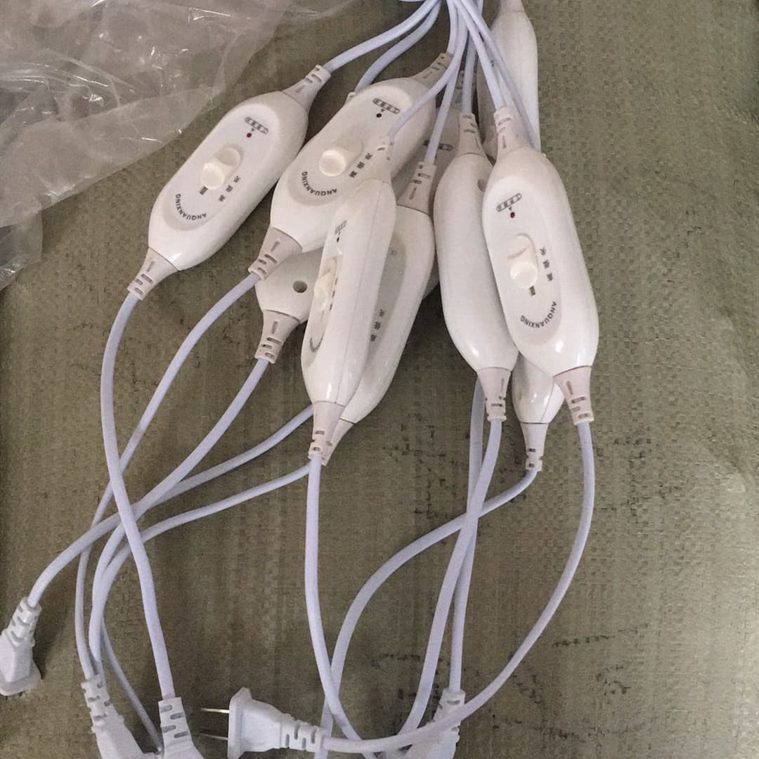 Piglet Electric Heating Pad Switch, Electric Blanket Switch with 3-Level Temperature Control, Electric Heating Cap Switch with Stepless Temperature Adjustment