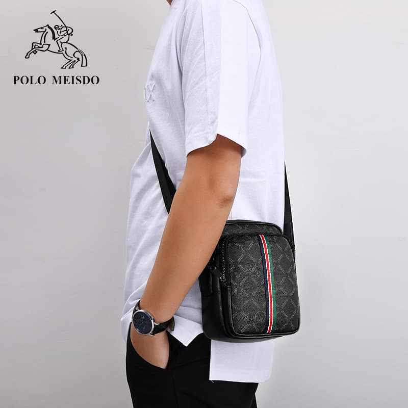 Paul Meston Crossbody Bag Men's Shoulder Bag Versatile Chest Bag Phone Bag Mini Small Bag Wholesale