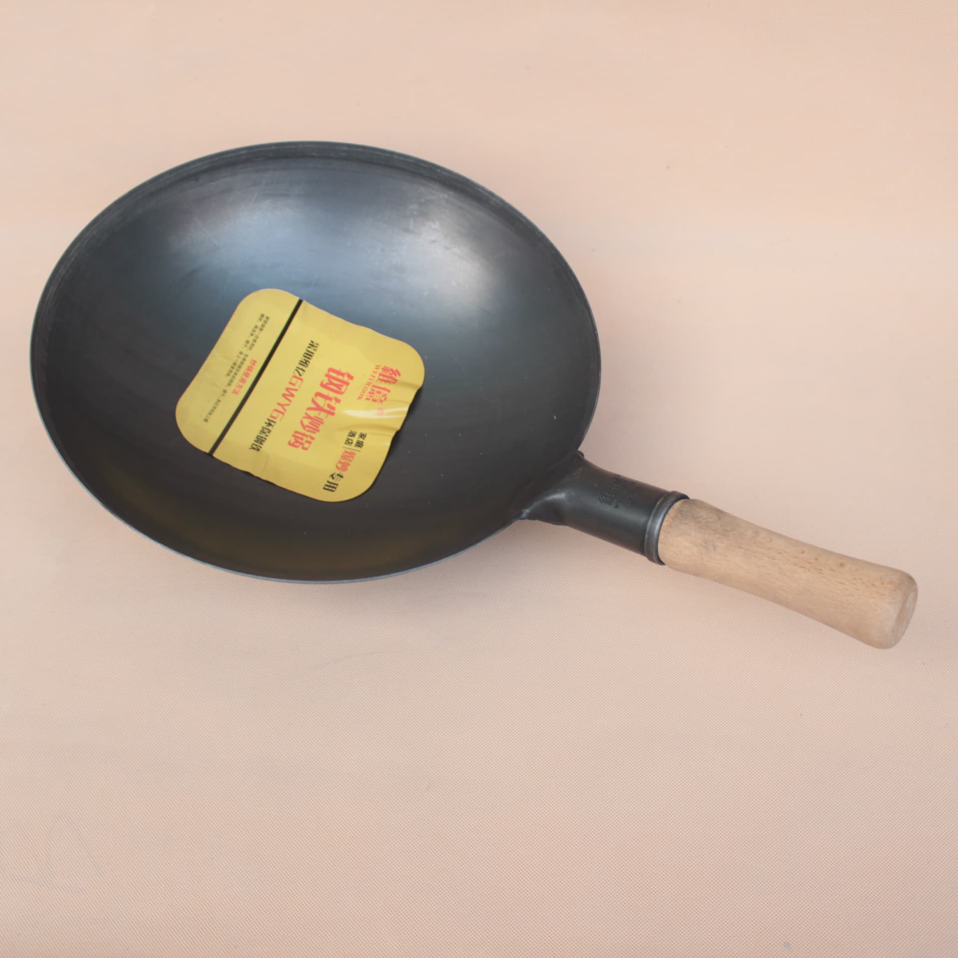 Non-Stick Wok 32cm Precision Cast Iron Pan Oil-Free Gas and Induction Stove Universal Fry and Sauté Pan Wholesale