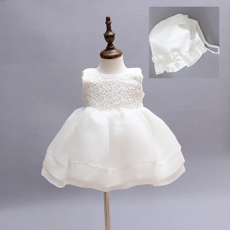 Baby Wedding & Children's Formal Dress, 1st Birthday Dress, Infant Full Moon Banquet Dress, Wedding Gown, Infant Full Moon Formal Wear