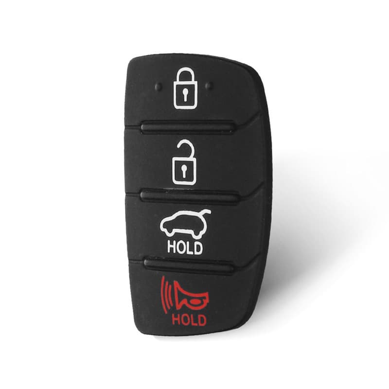 Key case silicone button cover for Hyundai Mistra, New Santa Fe key button cover