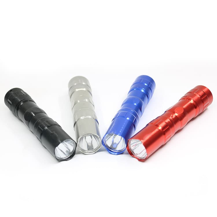 Aluminum Alloy Mini LED Flashlight, Home Use Mini LED Flashlight, Strong Light Mini Flashlight, 3W Gift Flashlight