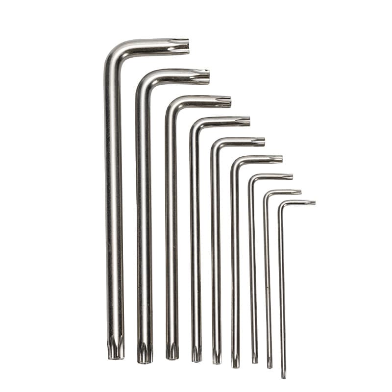 Conventional Mid-hole Mid-long Star-shaped Lengthened Rice-shaped T10-T25T30 Double-hole Flower-shaped Anti-theft Allen Wrench