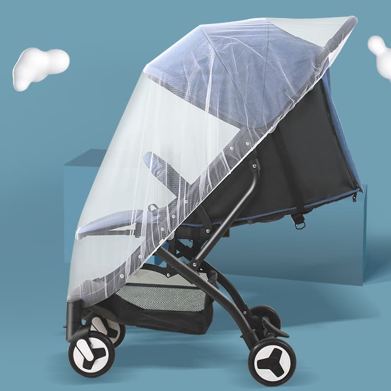 Stroller mosquito net fully enclosed universal baby anti-mosquito net extra-large dense mesh breathable, supports drop shipping