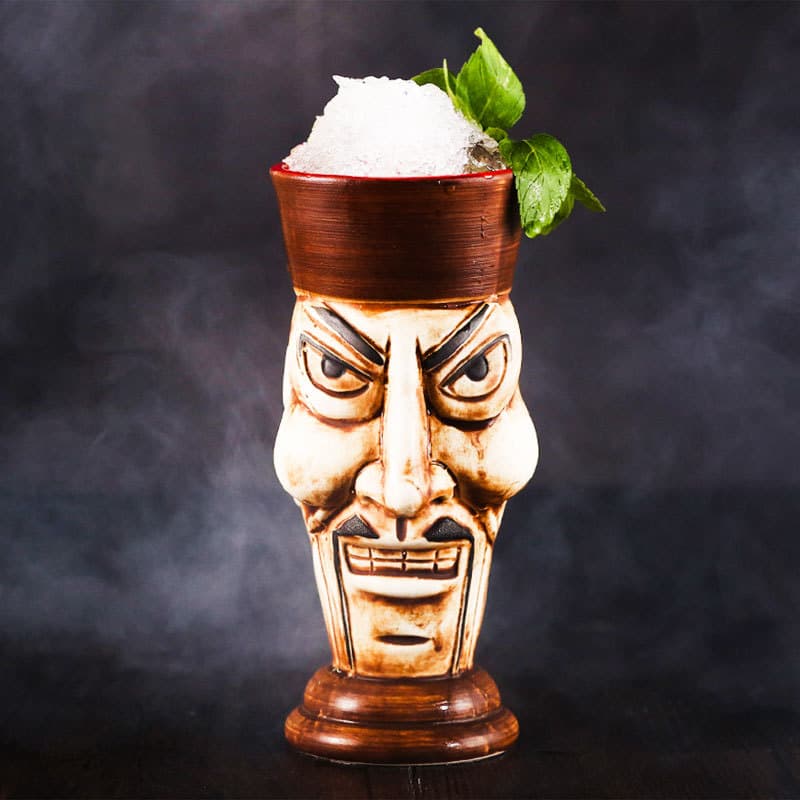 Hawaiian Cocktail Glass Creative Ceramic Cup Tiki Bar Tiki Cup Zombie Cup Ceramic Cup Tiki Cup