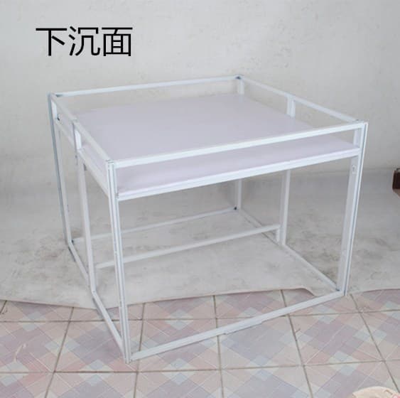 Supermarket floor display rack, promotion cart, special price cart, dump bin, outdoor wheeled shelf, folding display rack, grain and oil display rack