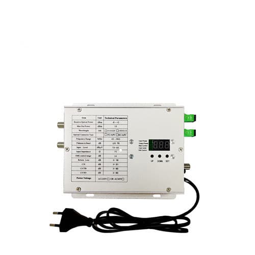 Cable TV optical transceiver, digital TV optical transceiver, TV optical transmitter, 1550 fiber optic transmitter
