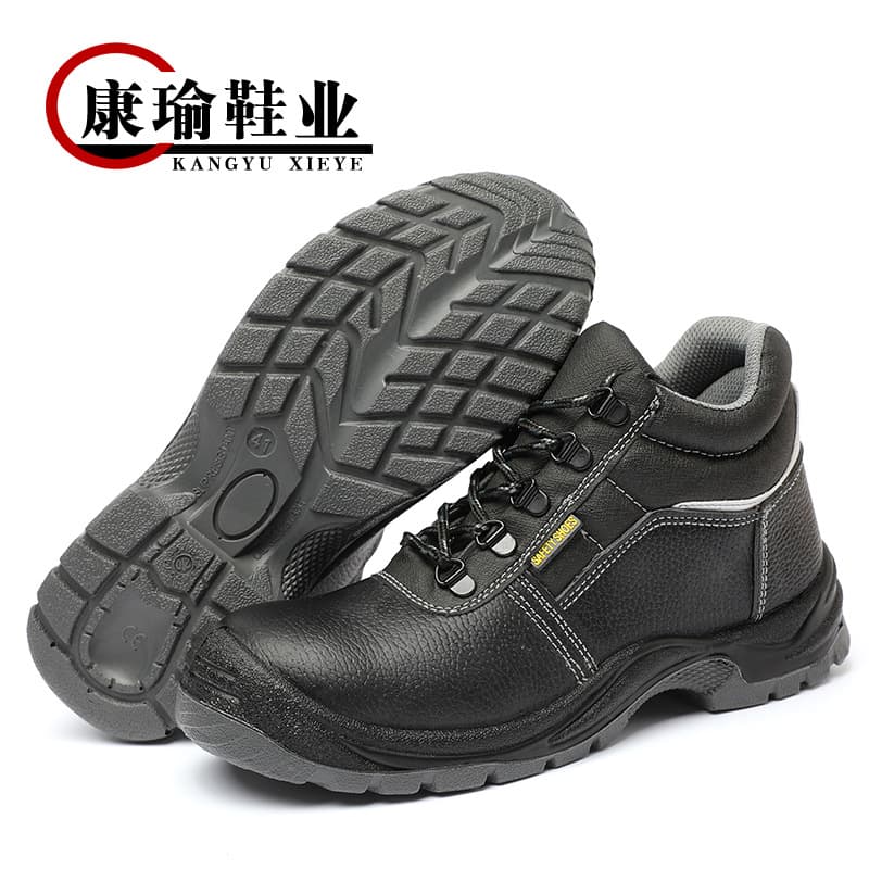 Cross-border Safety Shoes Men's Steel Toe Anti-smashing Anti-puncture Wear-resistant Lightweight Oil-resistant Acid and Alkali-resistant Breathable Protective Shoes