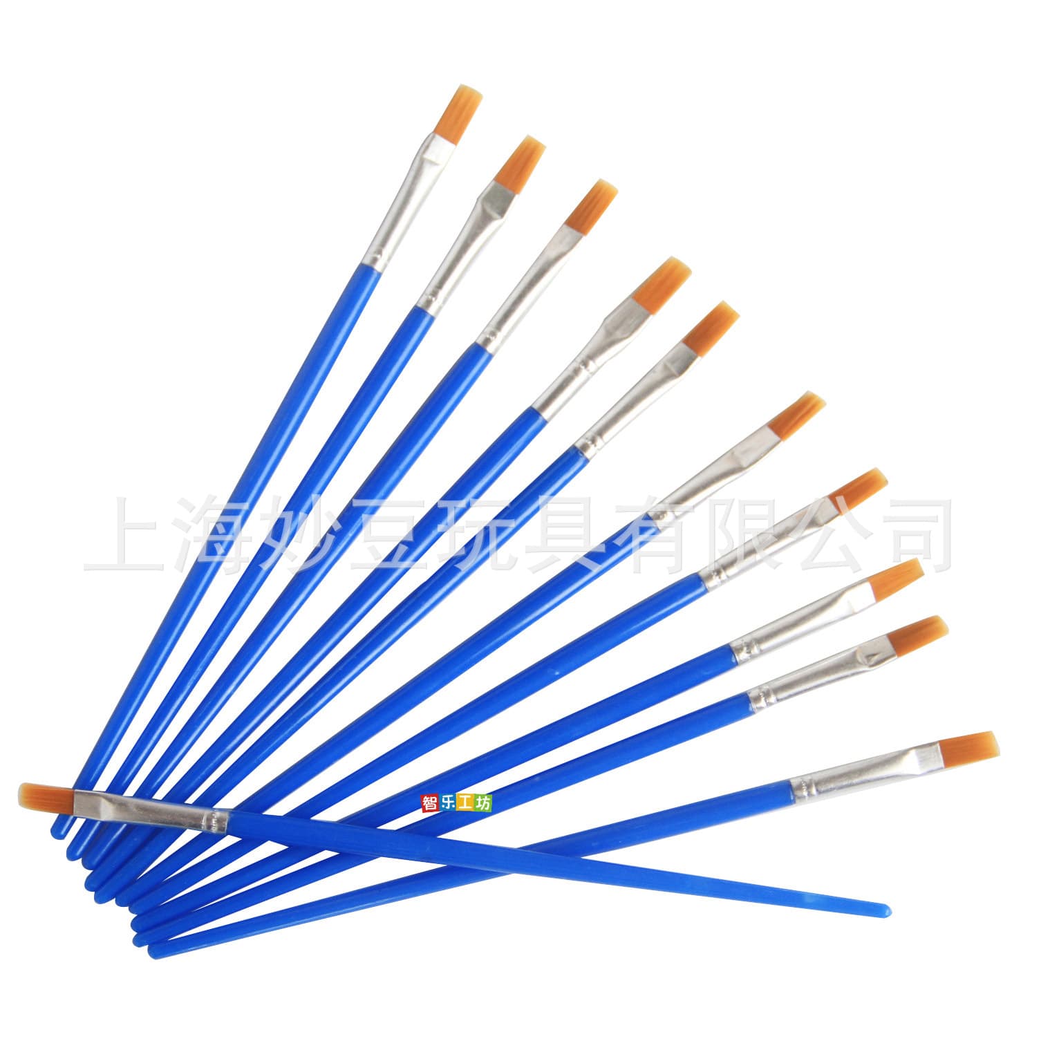 Children's Graffiti Paint Brush Set - Watercolor, Gouache, Oil Painting Brushes for Kindergarten DIY Coloring