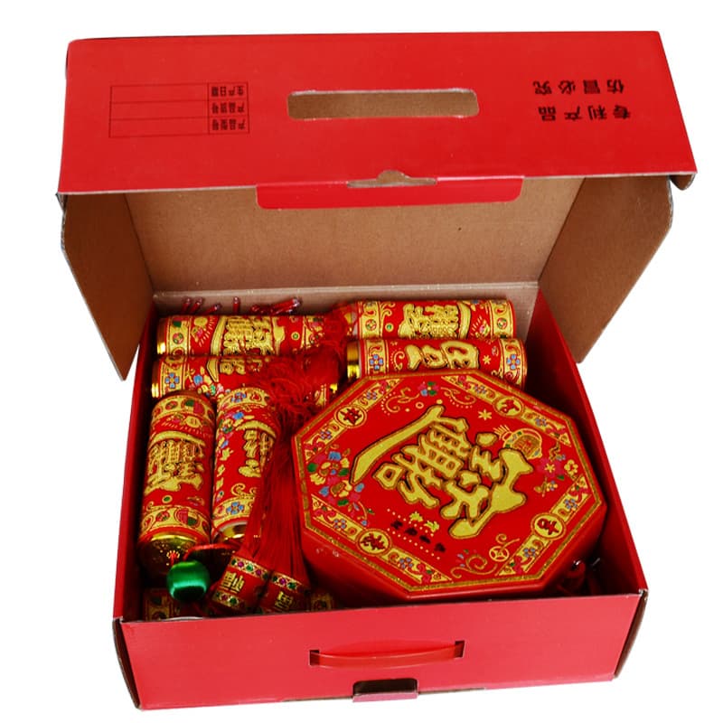 2024 Year of the Dragon Manufacturer Wholesale Electronic Firecrackers, Sound Simulated Firecrackers for Wedding, Moving, and Opening Ceremonies