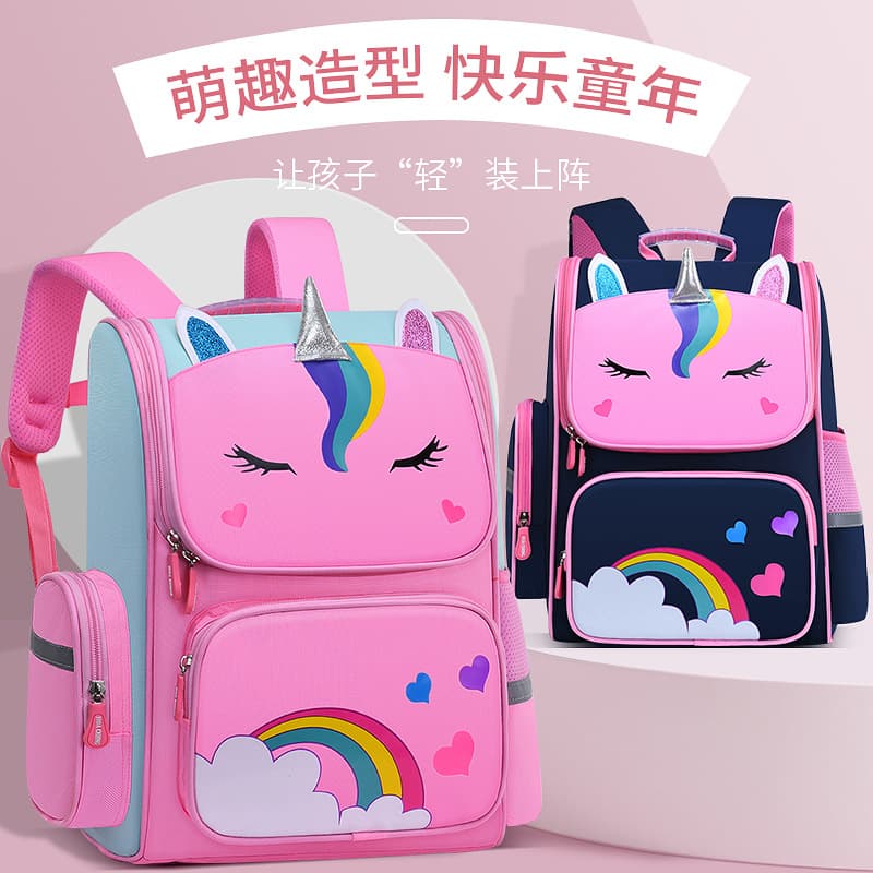 Elementary School School Bags Girls Cartoon School Bags 1-6th Grade Boys Backpacks Tutorial Bags 5-12 Years Old Children’s Space Bags