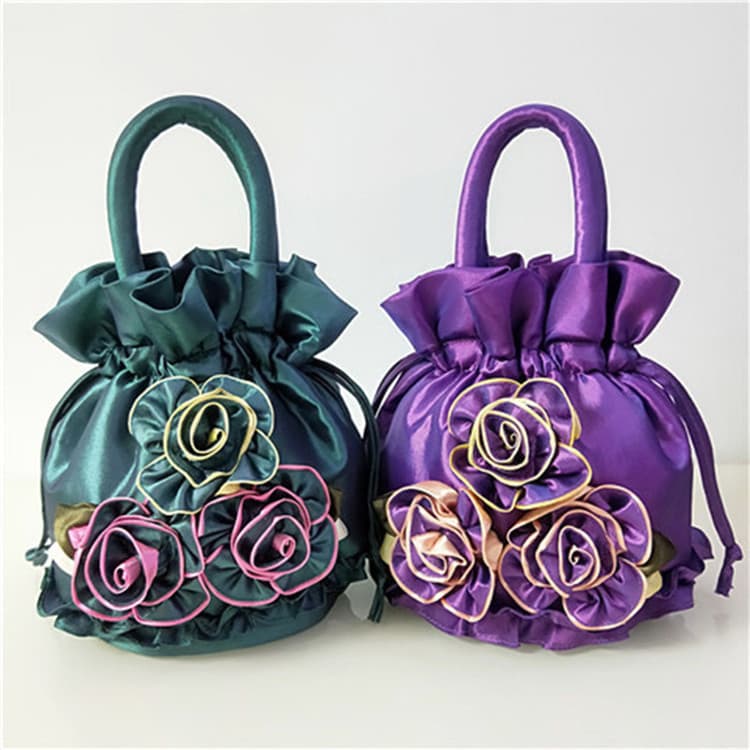 2026 New Model Mobile Phone Bag, Coin Purse, Evening Bag, Women's Handbag, Makeup Bag, Floral Bucket Bag, Handmade Women's Bag