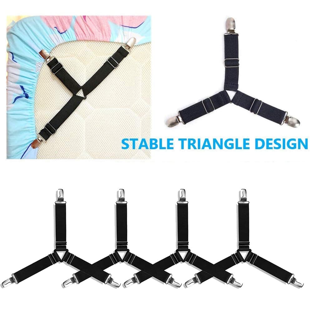 Cross-border Home Textile Amazon eBay 85g Brushed Bed Sheet Fitted Sheet Clip Foreign Trade Bedding Set Bed Sheet Pillowcase