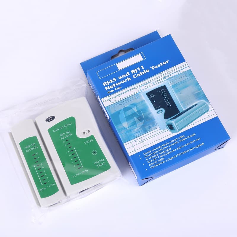 One-stop procurement for peers: Network Cable Tester, Dual-Purpose Tester RJ45/RJ11 Cable Tester