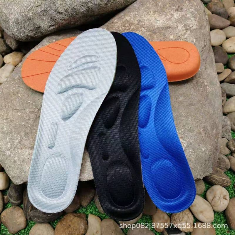 New breathable sweat-absorbent 5D super cotton sports insoles, popular online shopping style, wholesale from manufacturers.