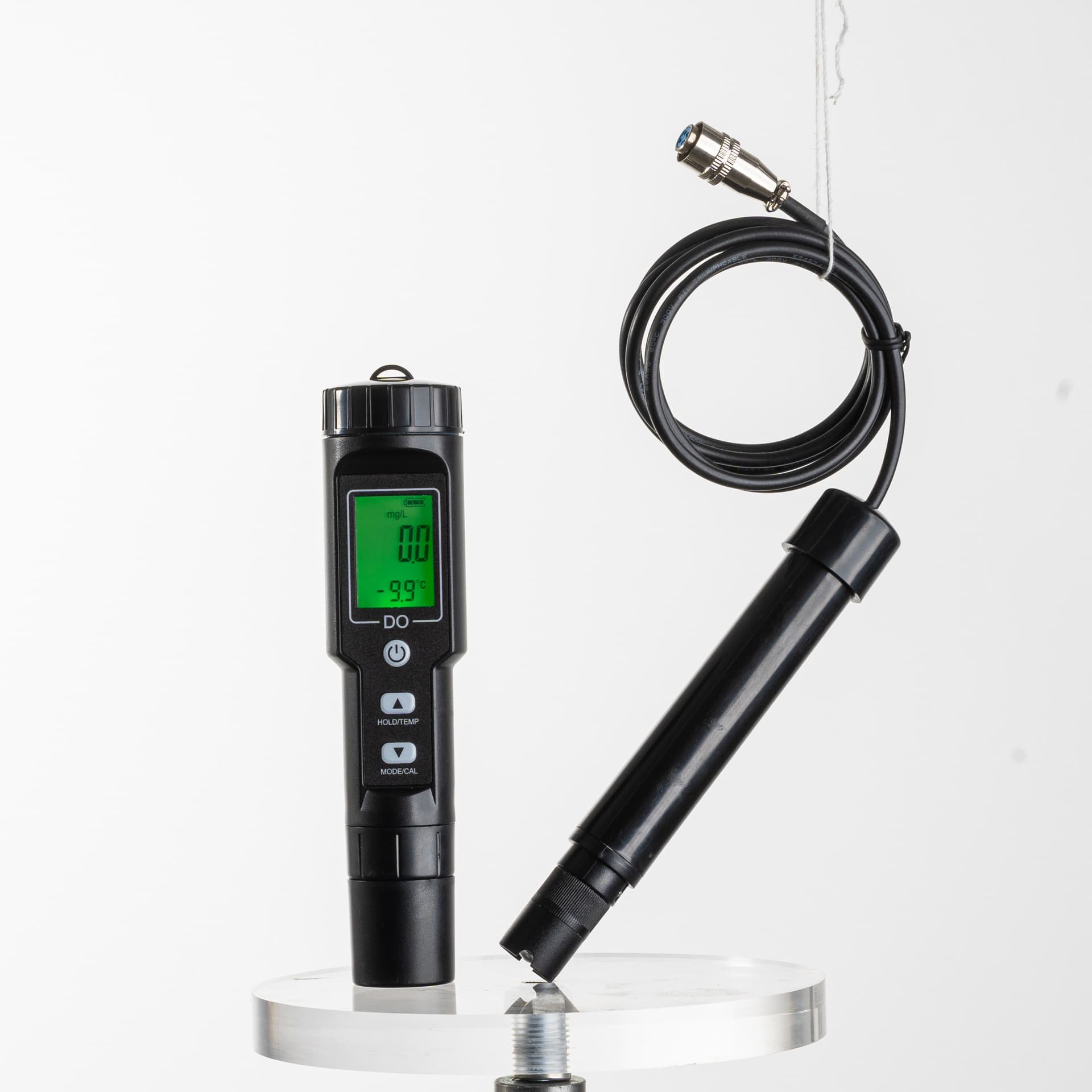DO Dissolved Oxygen Meter with Temperature, Oxygen Concentration Analyzer, and Oxygen Detection Instrument
