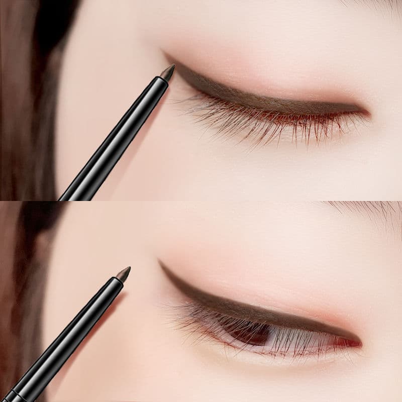 Automatic Waterproof Non-smudging Eyeliner Gel Pen Silkworm Eyeliner Paste Pen Hard Head