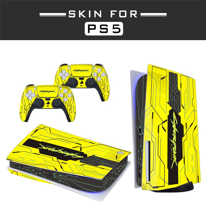 Sony PS5 Console/Controller Sticker Anti-Slip Full Body Protective Film