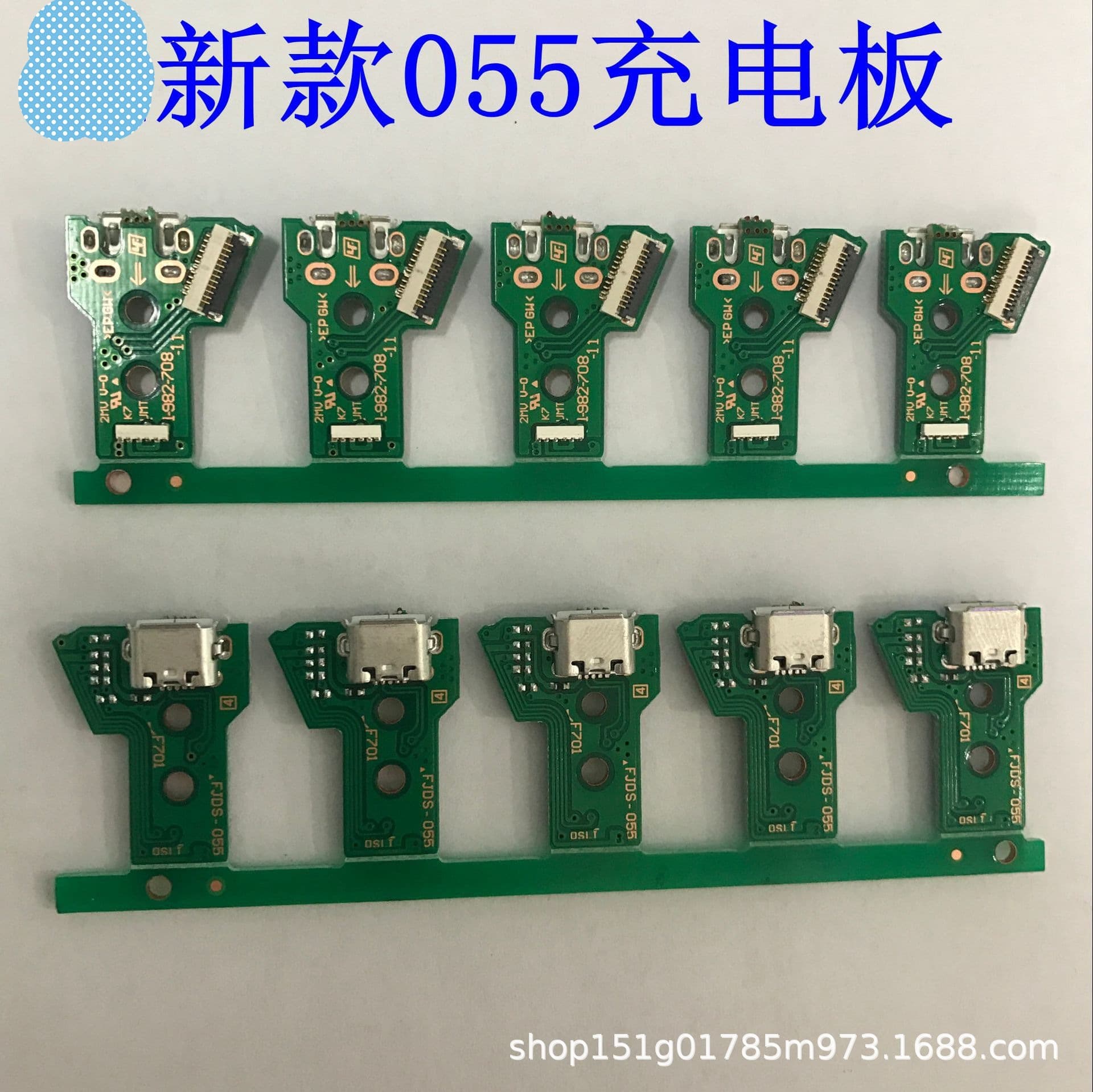 PS4 5.0 Controller Charging Dock JDS-050 055 Slim Pro Controller Triangle Board
